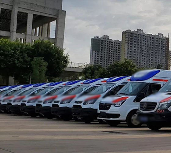 二连浩特市服务车队展示